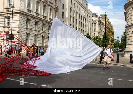 Marche nationale pour la Palestine dans le centre de Londres Banque D'Images