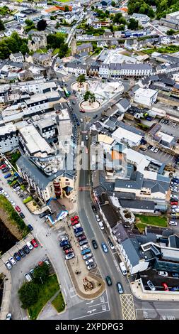 DONEGAL TOWN, IRLANDE - 23 JUILLET 2024 - les travaux de la nouvelle Diamond sont déjà terminés. Banque D'Images