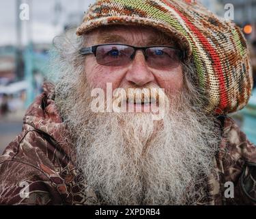 Portrait d'un artiste de musique ancienne. Banque D'Images