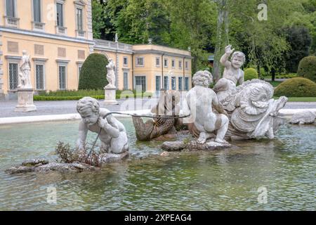 Vues de la ville de Côme, Italie Banque D'Images