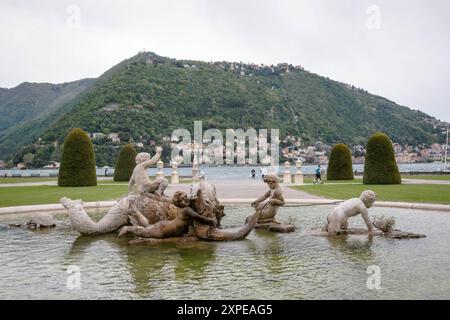 Vues de la ville de Côme, Italie Banque D'Images