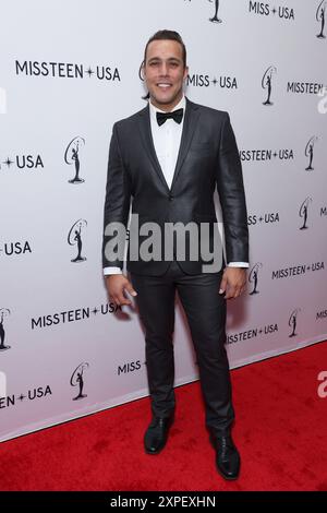 Los Angeles, États-Unis. 04 août 2024. Lucas Lockwood assiste au 73e concours annuel Miss USA au Peacock Theater le 4 août 2024 à Los Angeles, Californie. Photo : Crash/imageSPACE crédit : Imagespace/Alamy Live News Banque D'Images