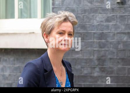 Londres, Angleterre, Royaume-Uni. 6 août 2024. YVETTE COOPER, secrétaire d'État au ministère de l'intérieur, quitte le 10 Downing Street après la réunion du cabinet. (Crédit image : © Tayfun Salci/ZUMA Press Wire) USAGE ÉDITORIAL SEULEMENT! Non destiné à UN USAGE commercial ! Banque D'Images