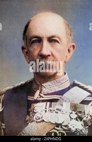 Feldmarschall Sir Henry Evelyn Wood VC, 1838 bis 1919. Britischer Offizier während des Zulukriegs und des ersten Burenkriegs. AUS dem Buch Afrique du Sud Banque D'Images