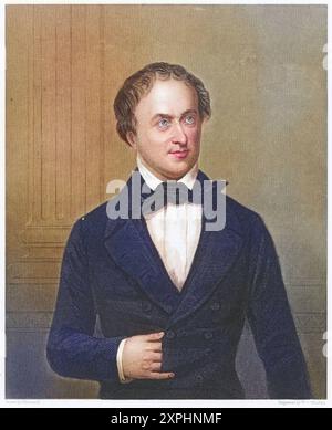 Heinrich Rose 1795-1864, deutscher Mineraloge und analytischer Chemiker. Professeur für Chemie an der Universität Berlin ab 1823. Aus James Sheridan Mu Banque D'Images