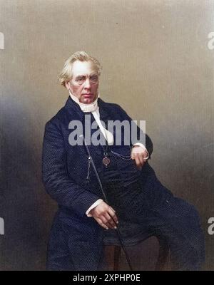 Samuel Dousland Waddy 1804-1876, anglais wesleyanischer Pfarrer, geboren à Burton-on-Trent. Präsident der Wesleyanischen Konferenz 1859. Kupfersti Banque D'Images