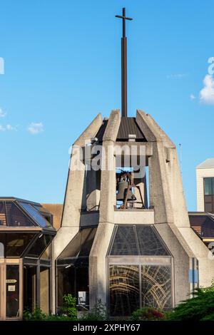 Ottawa, Canada - 4 juin 2024 : paroisse du Sacré-cœur, église catholique chrétienne. Sacré coeur Banque D'Images