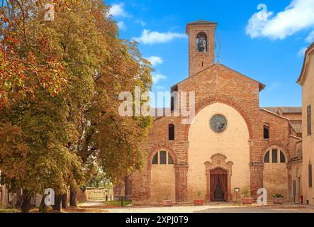 Italie Piémont Province d'Alessandria Rivalta Scrivia Eglise de Santa Maria Banque D'Images