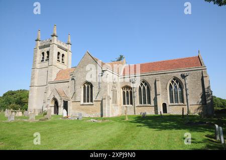 Église Sainte-Marie, Leighton Bromswold, Cambridgehsire Banque D'Images