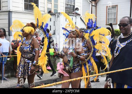 2023 Crop Over Fest. Barbade/Grand Kadooment Banque D'Images