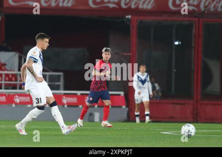 Argentine. 06 août 2024. Buenos Aires, 06.08.2024 : Valentin Gomez de Velez Sarsfield lors du match pour la Copa Argentina au Libertadores de America Stadium ( Credit : Néstor J. Beremblum/Alamy Live News Banque D'Images