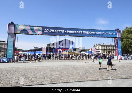 CLUB FRANCE OLYMPIQUE 2024 PARIS Banque D'Images