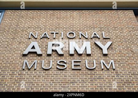 LONDRES - 23 JUILLET 2024 : Musée national de l'armée à Chelsea, au sud-ouest de Londres Banque D'Images