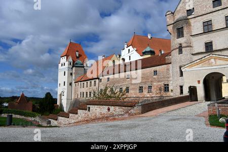 Château de Trausnitz, Landshut an der Isar, Bavière, Allemagne Banque D'Images