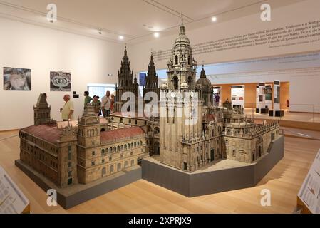 Museo das e Peregrinacións de Santiago, Praza da Quintana, Santiago de Compostela, province de La Corogne, Galice, Espagne. Banque D'Images