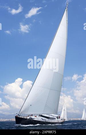 La Coupe du Super Yacht, Palma de Mallorca, Espagne Banque D'Images