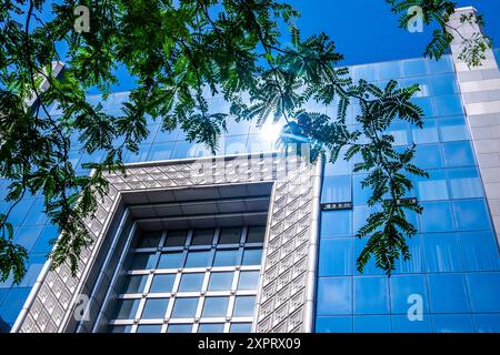 Bâtiment du gouvernement fédéral à Bruxelles, Belgique, Europe. Banque D'Images