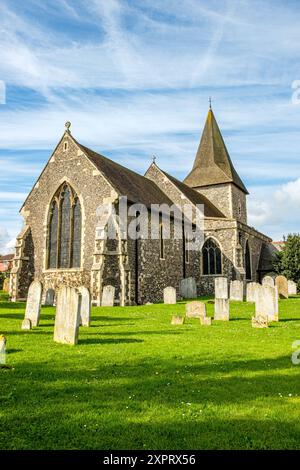 Église Saint-Pierre et Saint-Paul, rue Swanscombe, Swanscombe, Kent Banque D'Images