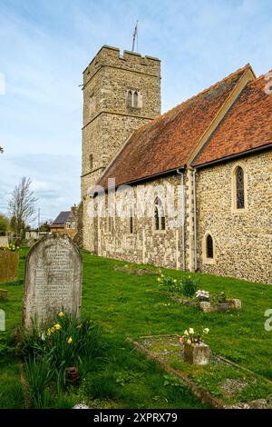 Église Sainte Marie la Vierge, Church Lane, Chalk, Kent Banque D'Images