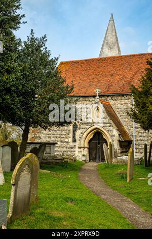 Église St Marys, Church Street, Higham, Kent Banque D'Images