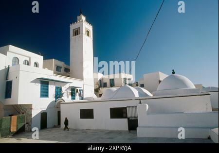 Mosquée. Sidi Bou Said. Tunisie Banque D'Images