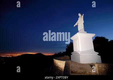 Cor de Jésus Esporles Sierra de Tramontana Majorque Îles Baléares Espagne Banque D'Images