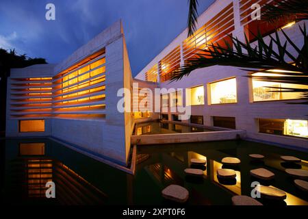 Bâtiment Moneo Pilar et Joan Miró Fundació Palma de Majorque Îles Baléares Espagne Banque D'Images