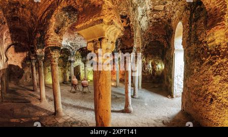 Bains arabes, - Banys Arabs -, X Century, Palma, Majorque, Îles Baléares, Espagne, Europe Banque D'Images