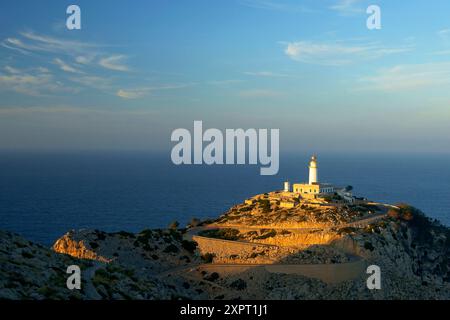 Faro de Formentor 1863 Cap de Formentor Pollença Majorque Îles Baléares Espagne Banque D'Images