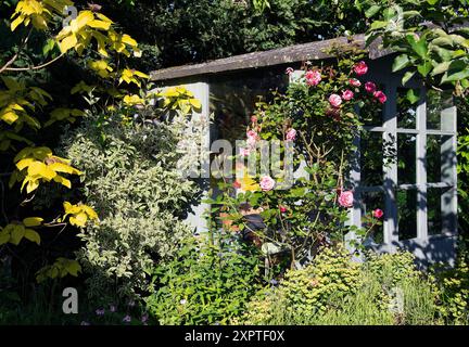 Le Old Summerhouse Banque D'Images