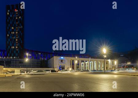 Musée archéologique national de Tirana et a été le premier musée fondé après la seconde Guerre mondiale dans le pays. Il est situé à l'est du mot Banque D'Images