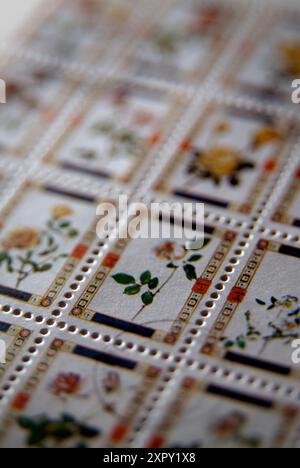 Philatélie. Timbres-poste. Banque D'Images