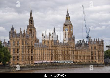 Londres, Royaume-Uni. 07 août 2024. Vue générale des chambres du Parlement. (Photo de Vuk Valcic/SOPA images/SIPA USA) crédit : SIPA USA/Alamy Live News Banque D'Images