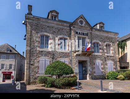 France, région Nouvelle-Aquitaine, Donzenac, la Mairie (Hôtel de ville) Banque D'Images