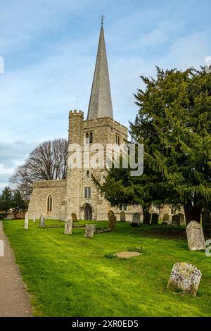 Église St Werburgh, Church Street, Hoo, Kent Banque D'Images