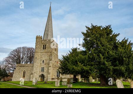 Église St Werburgh, Church Street, Hoo, Kent Banque D'Images