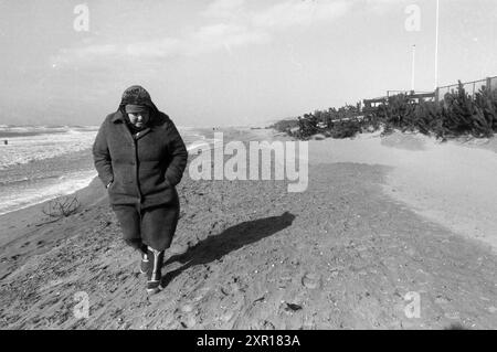 La tempête endommage un grand Marquee. Dommages au toit de la patinoire de Haarlem. Plage Zandvoort, tempête et dégâts causés par la tempête, Haarlem, Grote Markt, pays-Bas, 24-03-1986, Whizgle Dutch News : des images historiques sur mesure pour l'avenir. Explorez le passé néerlandais avec des perspectives modernes grâce à des images d'agences néerlandaises. Concilier les événements d'hier avec les perspectives de demain. Embarquez pour un voyage intemporel avec des histoires qui façonnent notre avenir. Banque D'Images