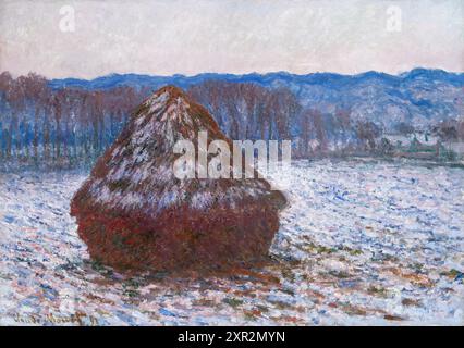 Pile de blé. Claude Monet. 1890/91. Banque D'Images