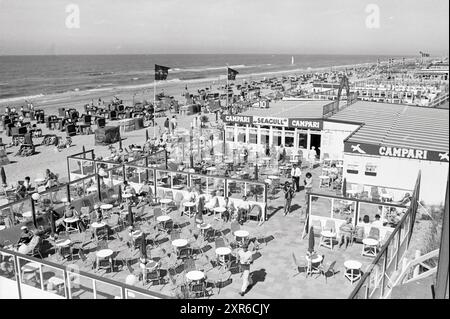 Plage animée Zandvoort, plage et plages, Zandvoort, 28-08-1985, Whizgle Dutch News : images historiques sur mesure pour l'avenir. Explorez le passé néerlandais avec des perspectives modernes grâce à des images d'agences néerlandaises. Concilier les événements d'hier avec les perspectives de demain. Embarquez pour un voyage intemporel avec des histoires qui façonnent notre avenir. Banque D'Images