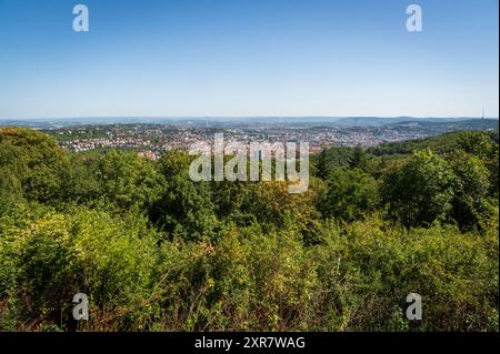 Birkenkopf, Rubble Hill à Stuttgart, Allemagne Banque D'Images