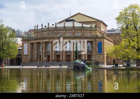 Le Staatstheater Stuttgart (Staatstheater Stuttgart), Opéra, Allemagne Banque D'Images