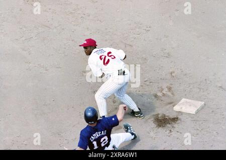 Final Cuba - USA, 12-08-2000, Whizgle Dutch News : des images historiques sur mesure pour l'avenir. Explorez le passé néerlandais avec des perspectives modernes grâce à des images d'agences néerlandaises. Concilier les événements d'hier avec les perspectives de demain. Embarquez pour un voyage intemporel avec des histoires qui façonnent notre avenir. Banque D'Images