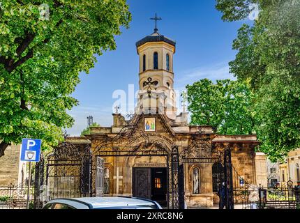 Bulgarie, russe (aussi Rousse ou Ruse), la cathédrale de la Sainte Trinité Banque D'Images