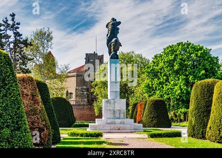 Serbie, Belgrade, Musée de Milan, Monument de gratitude à la France Banque D'Images