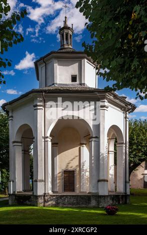 Italie Piémont Sacré Mont Ghiffa Sanctuaire Banque D'Images