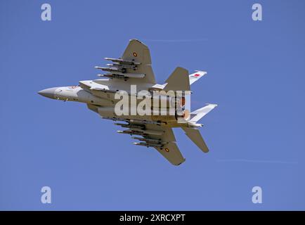 Boeing F-15QA Ababil lors de l'exposition d'entraînement au Royal International Air Tattoo 2024 Banque D'Images