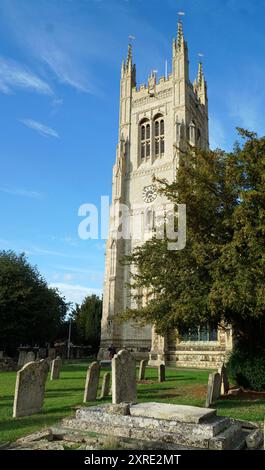 Église paroissiale St Marys de St Neots Cambridgeshire Banque D'Images