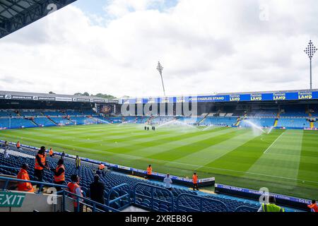 Leeds, Royaume-Uni. 10 août 2024. Vue générale à l'intérieur du stade avant le match du Leeds United FC vs Portsmouth FC SKY BET EFL Championship à Elland Road, Leeds, Angleterre, Royaume-Uni le 10 août 2024 crédit : Every second Media/Alamy Live News Banque D'Images