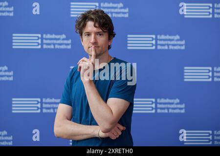 Édimbourg Écosse, Royaume-Uni 10 août 2024. Greg Jame au Festival international du livre d'Édimbourg. crédit sst/alamy live news Banque D'Images