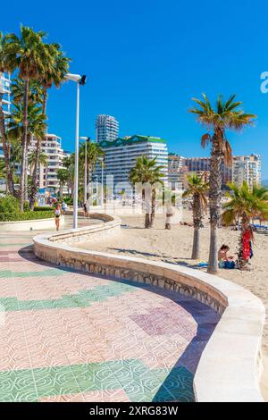 Platja de la Fossa, Calp, Comunidad Valenciana, Alicante district, Costa Blanca, Espagne Banque D'Images